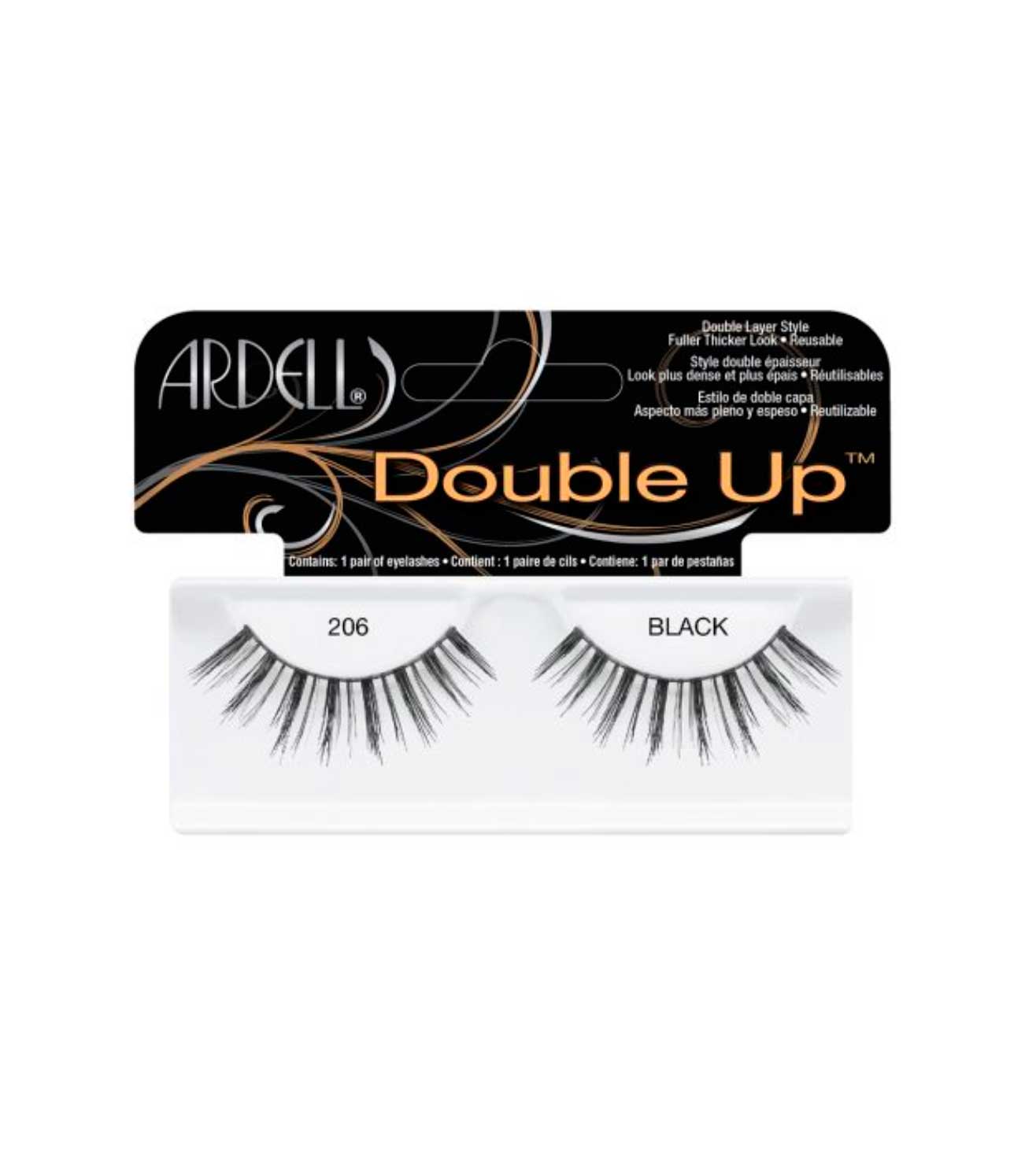 DOUBLE UP LASHES 206 FALSE EYELASHES-47119