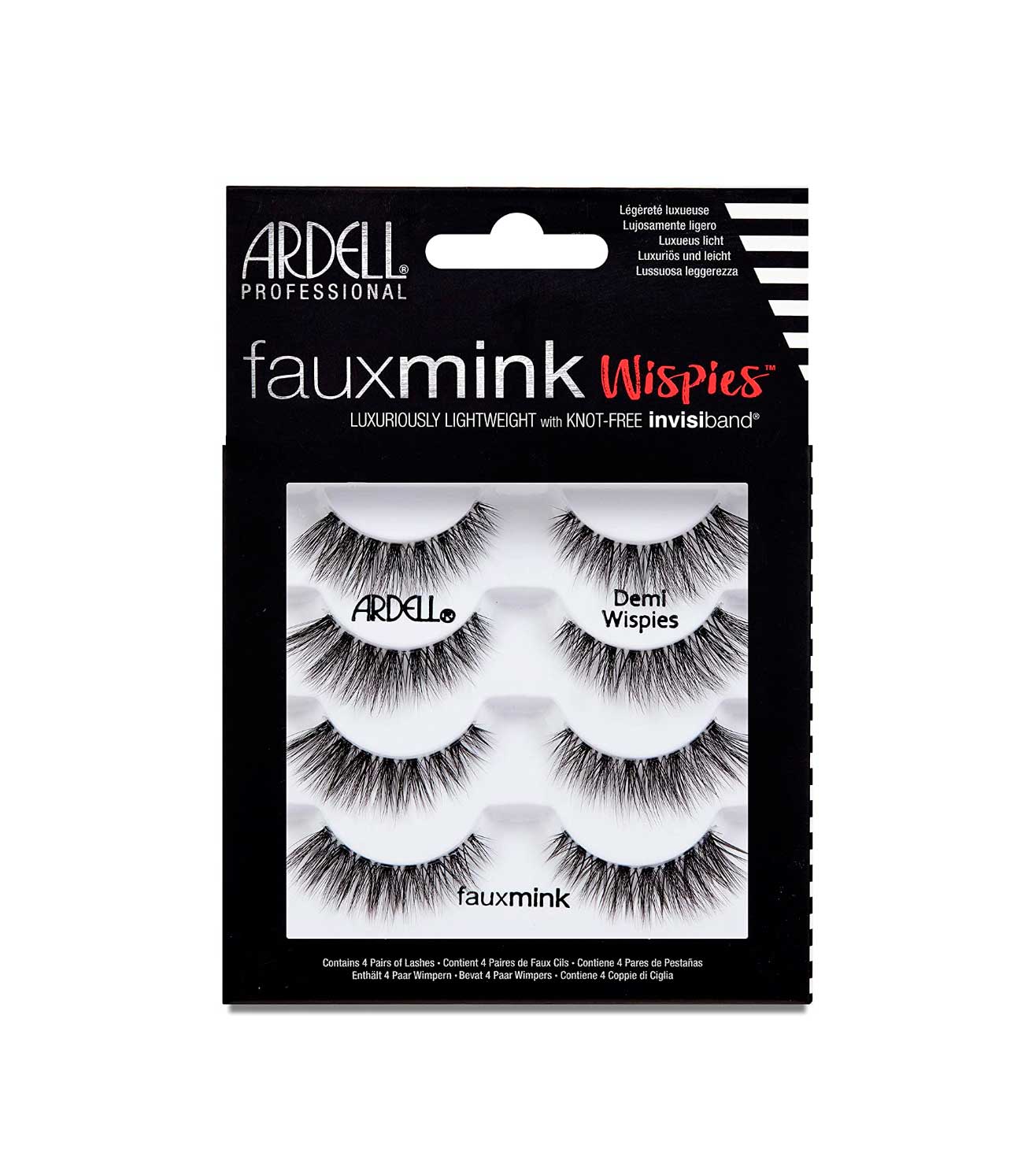 FAUX MINK DEMI WISPIES MULTIPACK FALSE EYELASHES - 67508