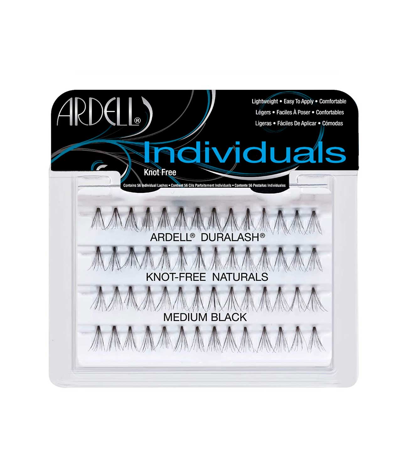 INDIVIDUAL KNOT FREE NATURAL MEDIUM BLACK - 40910