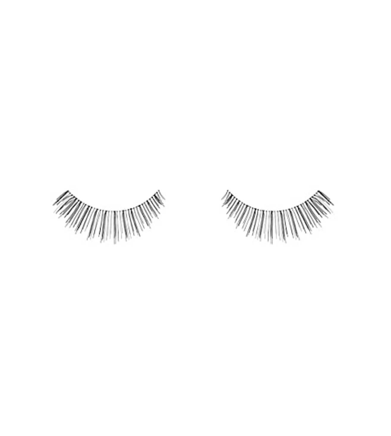 NATURAL STRIP LASHES 124 BLACK-62410