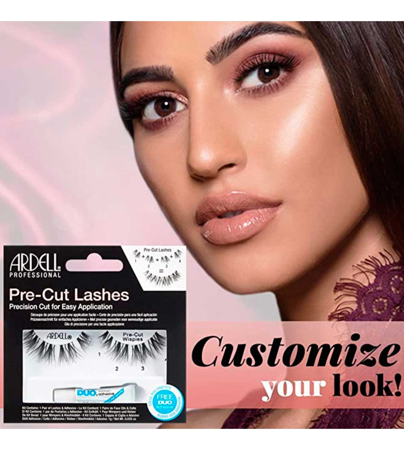 PRE-CUT LASHES-WISPIES FALSE EYELASHES-67463