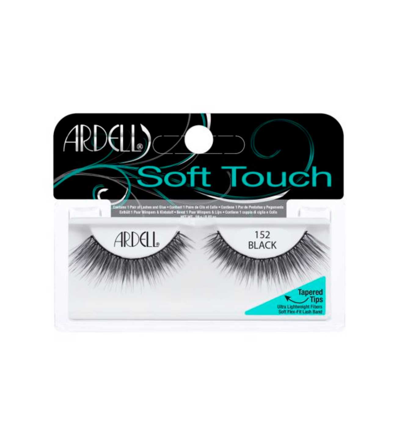 SOFT TOUCH 152 BLACK FALSE EYELASHES- 65216